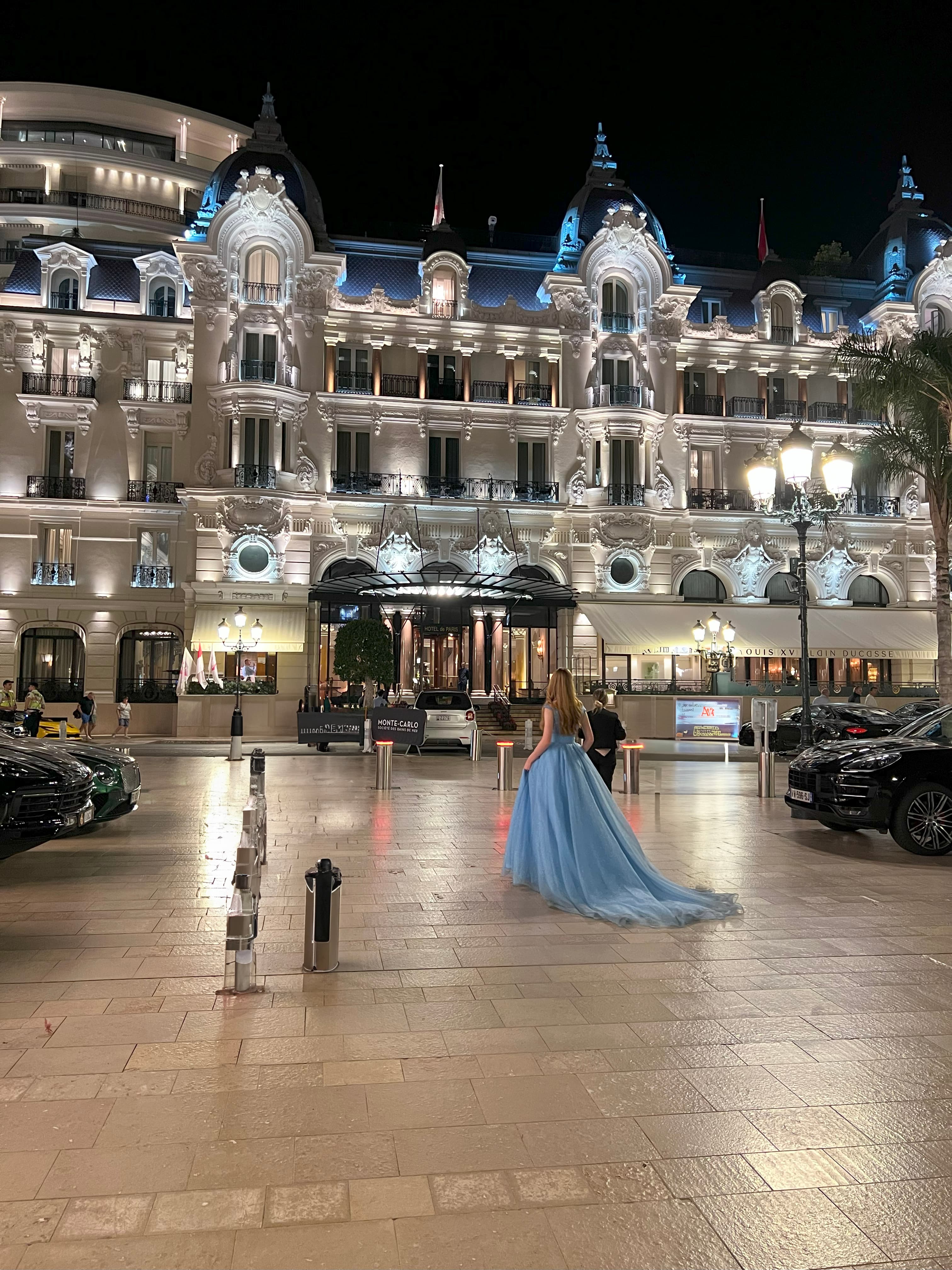 A vertical Monaco travel photograph.